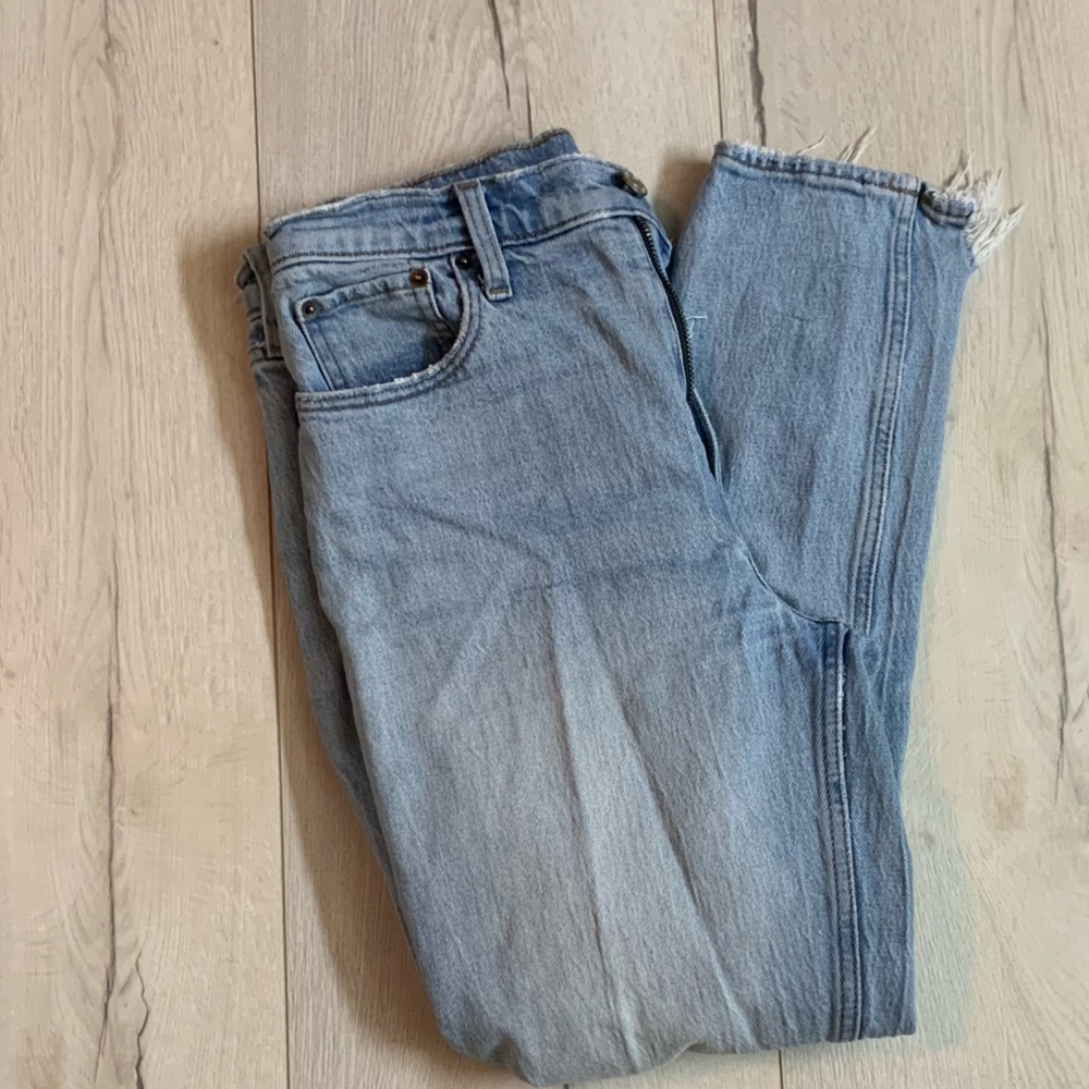 Abercrombie & Fitch skinny high rise jeans size 27 - Picture 7 of 8